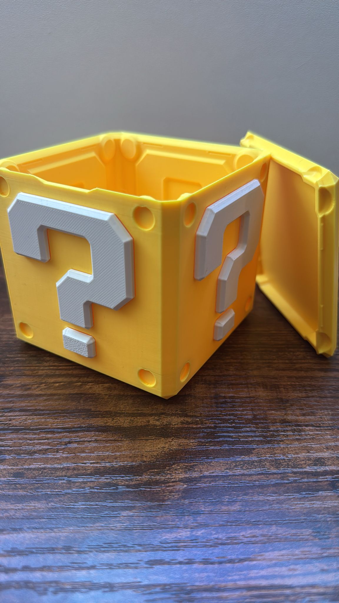 ❓ Fragezeichen-Block – 3D-gedruckt aus PLA (90 mm)