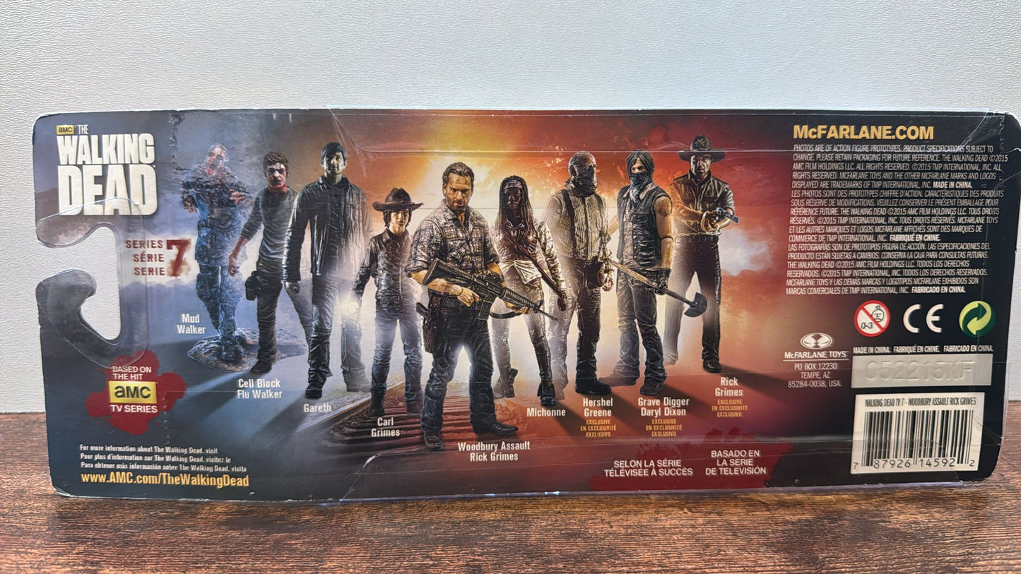 The Walking Dead Rick Grimes Andrew Lincoln Woodbury action figure