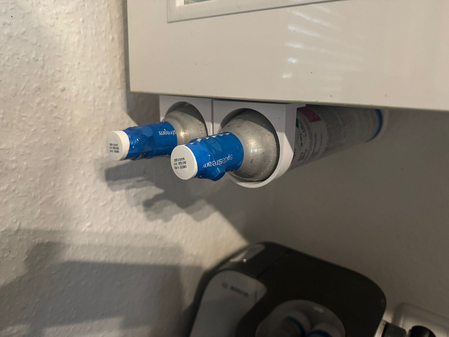 Sodastream CO₂‑Flaschenhalterung