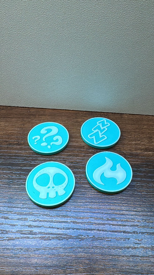 okémon TCG Status‑Token aus PLA