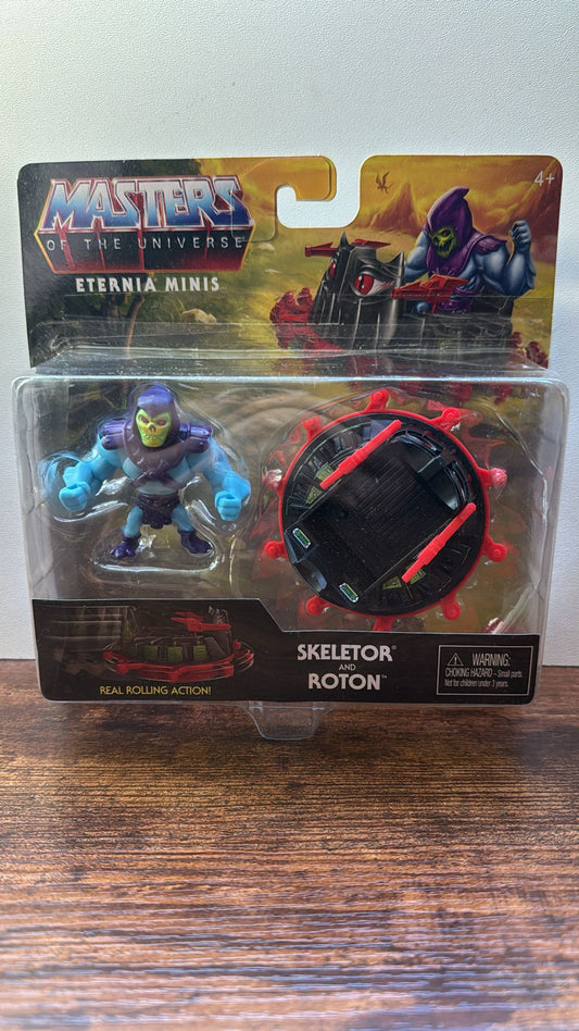 Masters of the Universe – Eternia Minis: Skeletor &amp; Roton