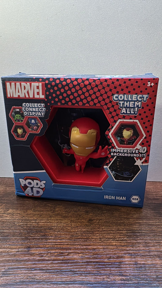 Marvel Pods 4D – Sammelfigur mit interaktivem Display‑Pod