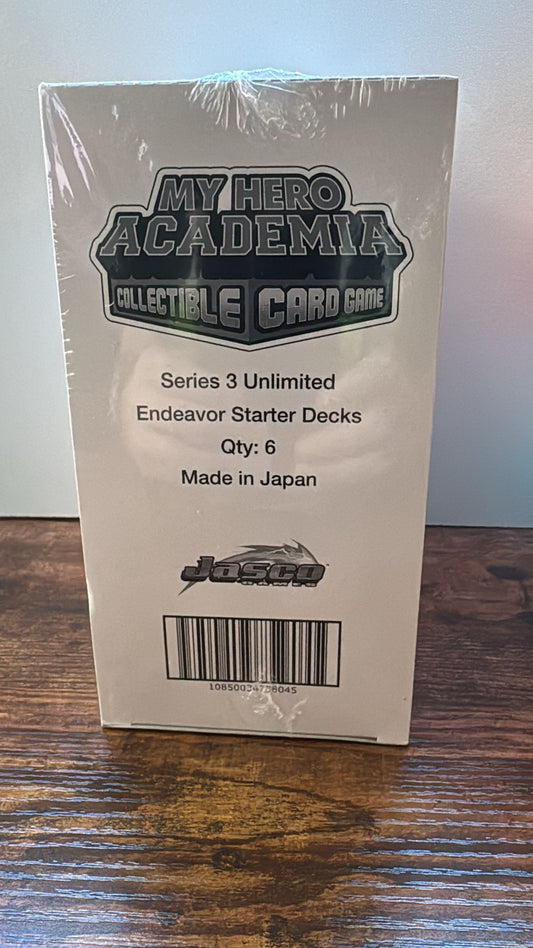 My Academica Endeavor Starter Deck Display