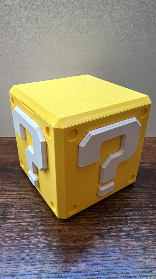 ❓ Fragezeichen-Block – 3D-gedruckt aus PLA (90 mm)