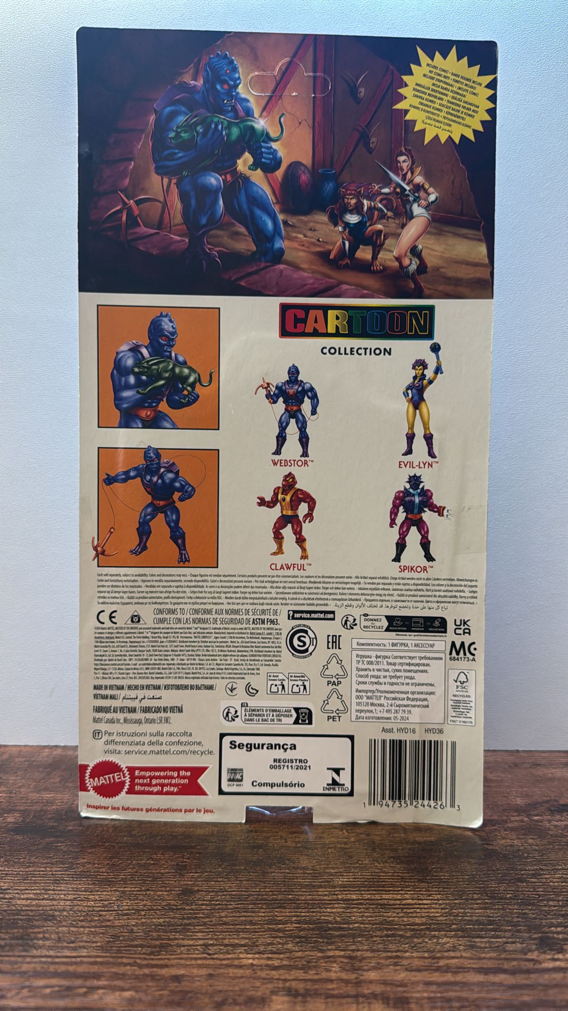 Masters of the Universe Webstor Cartoon Collection Origins