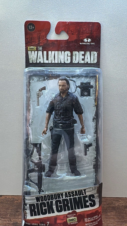The Walking Dead Rick Grimes Andrew Lincoln Woodbury action figure