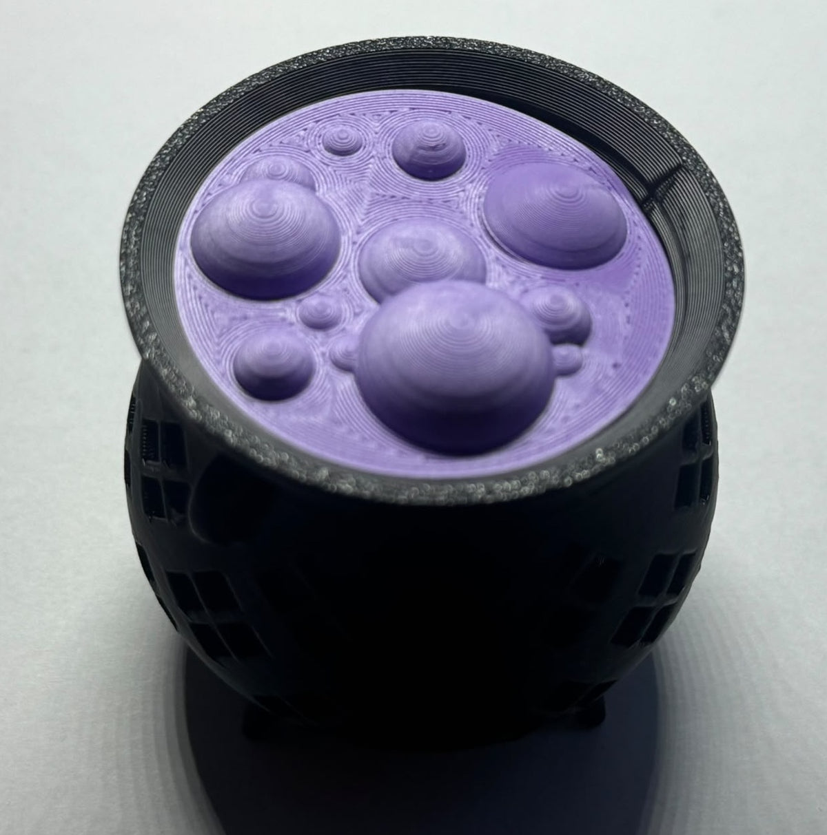 Hexenkessel-Windlicht mit LED-Teelicht | 3D-gedruckt aus PLA