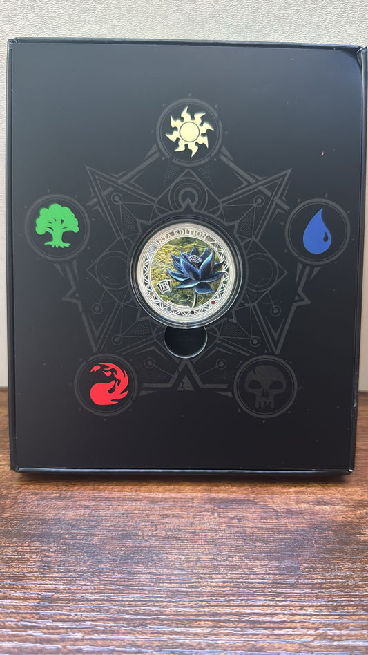 Magic: The Gathering „Black Lotus Beta Edition“ Silbermünze