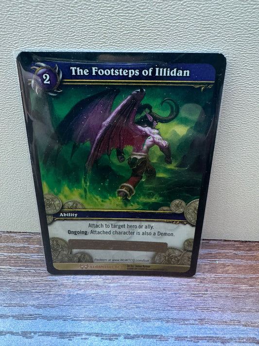 Die Fußspuren von Illidan - The Footsteps of Illidan (Loot) World of Warcraft TCG