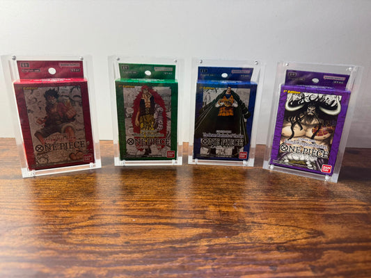 🏴☠️ – One Piece Card Game Pre‑Release Starter Decks (1st Edition)
